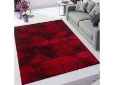 Brique - tapis effet mur - rouge 200 x 290 cm BETA2002901110RED