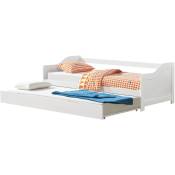 Canapé-lit avec deuxième lit amovible 90x200 cm Couleur