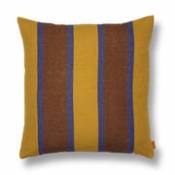 Coussin Grand / Lin & coton - 50 x 50 cm - Ferm Living jaune en tissu