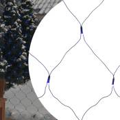 Filet lumineux bleu de Noël 3x3 m 306 led Intérieur/extérieur