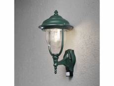 Konstsmide parma lanterne d'extérieur classique up light pir vert, ip44