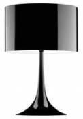 Lampe de table Spun Light T2 H 68 cm - Flos noir en métal
