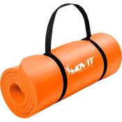 Movit - Tapis de gymnastique, doux pour la peau et sans phthalates, en 3 tailles et 12 couleurs - Sélection : 183 cm x 60 cm x 1,0 cm en orange