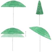 Parasol de plage Hawaii Vert 240 cm - parasol de plage