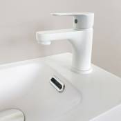 Robinet lave-mains - Mitigeur eau chaude et eau froide tap Blanc - Blanc