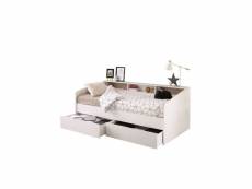 Joy lit banquette 90 x 200 cm - contemporain - décor blanc LAS3480940238645