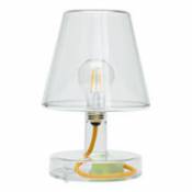 Lampe sans fil Transloetje SOAP / LED - Ø 16 x H 25 cm - Fatboy transparent en plastique