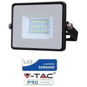 LED noire IP65 10W Puce Samsung ultra-mince V-TAC PRO