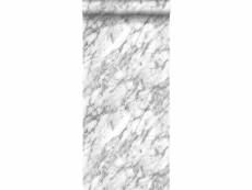 Papier peint marbre noir et blanc - 139119 - 0,53 x