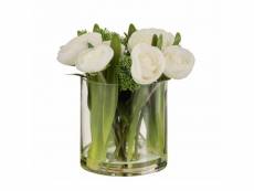 Paris prix - composition florale renoncule "vase" 24cm