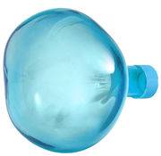 Patère Bubble Large / Ø 15 cm - Verre soufflé bouche - Petite Friture bleu en verre
