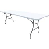 Werka Pro - Table pliante rectangulaire 239 x 74 x