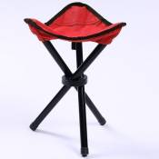 Wewoo Randonnée Camping en plein air Pêche Tabouret Pliant Portable Chaise Triangle Charge maximale 100KG Pliante Taille 22 x