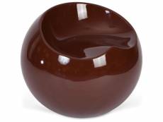 Chaise longue - ball chaise design - circle chocolat