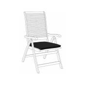 Coussin de siège carré d'extérieur avec attaches sécurisées, Galette de chaise de terrasse, coussin de chaise résistant à l'eau et durable pour