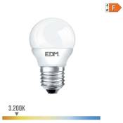 EDM - Ampoule led E27 7W Ronde équivalent à 48W -