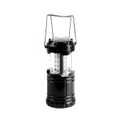 Lanterne de Camping LED Pliable, Lampe d'Étanche Ultra Bright LED Lantern pour Camping - black