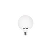 Matel - lampe globe led 120 mm E27 18 w lumière froide