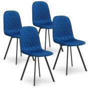 Mobilier Deco - chaises livio - Lot de 4 chaises en