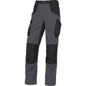 Pantalon de travail Delta Plus mach spirit 60% coton / 40% polyester 270 G/M² gris-noir -M5PA2GN0 50/52 (2XL) - Beige/Noir