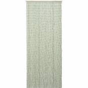 Pegane Rideau de porte en papier corde - Dim : 90 x 220 cm