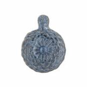 Plat Idunn / Céramique - Ø 20,5 cm - Bloomingville bleu en céramique