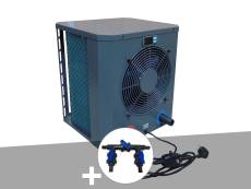 Pompe à chaleur 2,50 kW HeaterMax Compact 10 Ubbink + Kit by-pass Ø 32/38/50 mm
