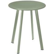 Progarden - Table d'appoint d'extérieur 40x49 cm Vert