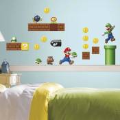 Roommates - 45 Stickers Mario Bros nin 25x44cm