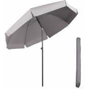 Sekey parasol terrasse Rond Ø 217 cm (longue d'arc