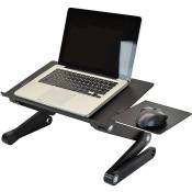 Table d'ordinateur portable pliable,Table de Lit Pliable,Ergonomique