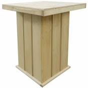 Table haute Table de bar - Mange-Debout 75x75x110 cm