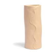 Vase en porcelaine nude Slice - &Klevering