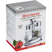 Westmark - Menage Wien Glas/Edelstahl je 40 ml 2teilig