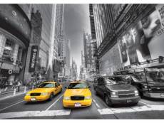 Yellow cab new york taxi, photo murale, 360x254 cm,