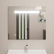 Cuisibane - Miroir lumineux elegance 90x80 cm - avec
