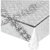 Emmevi Mv S.p.a. - Nappe Transparente Moderne AntiTaches Plastifié Couverture de Table en Pvc Brillant Dis.19 - 140x50 cm