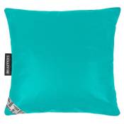 Happers - Coussin Similicuir Indoor Turquoise 45x45 Turquoise - Turquoise
