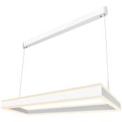 Luminaire suspendu cube up 96W, 800X400mm, dimmable cct, Dual