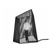 Petite lampe à poser ou à accrocher en métal noir 17 x 12,5 x 20 cm Ombre - Serax
