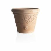 Pot de fleurs - Vite - D 50 cm - Marron - Livraison gratuite