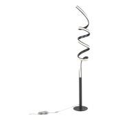 Qazqa - twisted fl - led Dimmable Lampadaire variateur