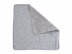ROBA Couverture bébé "miffy®" – 80 x 80 cm – gris/blanc