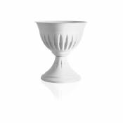 Vase - ALBA - D 33 cm - Blanc - Livraison gratuite - Blanc