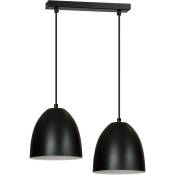 Elégante lampe à suspendre annie Noir Rétro Table
