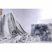 Enjoy Home - Plaid polyester imitation fourrure doublé