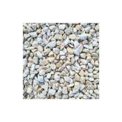PACK 4M² : Gravier Blanc Calcaire 6/10 - 10 sacs +/- 20 kg = 200 kg