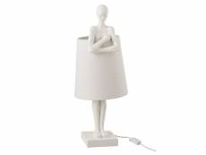 Paris prix - lampe à poser déco "figurine soutien"
