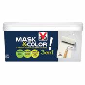 Peinture de rénovation multi-supports V33 Mask & color écru mat 2 5L