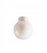 Plafonnier Opal 1 ampoule blanc